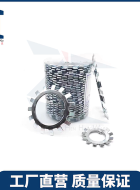 SSAW 不锈钢轴承用多齿形防松垫圈止动太阳齿防松垫圈 BKJ57