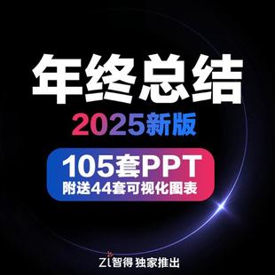 2025年度年终总结PPT模板设计制作工作汇报告述职商务高级感简约