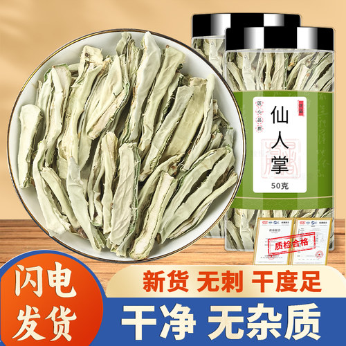 仙人掌精挑细选品质保障中药材