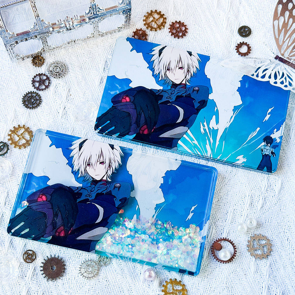 新世纪福音战士 渚薰与绫波丽 夜光流沙麻将 二次元动漫虚拟偶像!