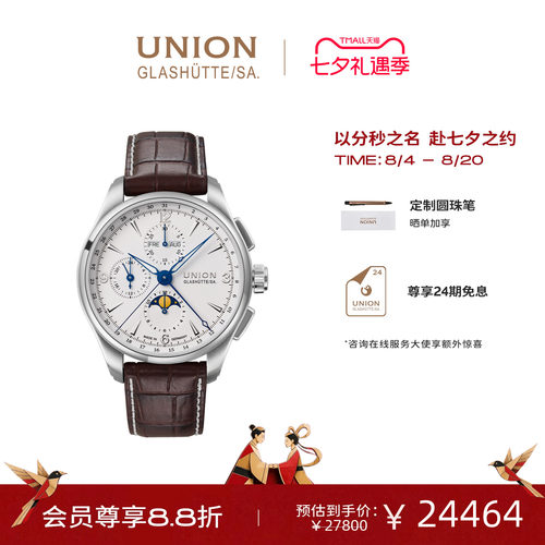 Union格拉苏蒂宇联腕表