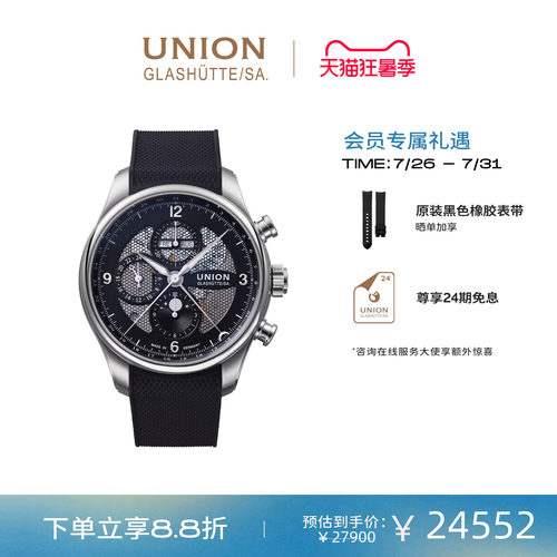 Union格拉苏蒂宇联腕表