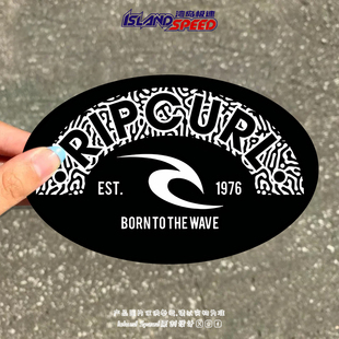 Rip 创意车身后备箱贴花 Curl汽车贴纸字母英文卡通个性