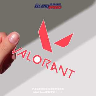Valorant无畏契约汽车贴纸摩托车跑车后窗划痕遮盖贴车尾装 饰贴