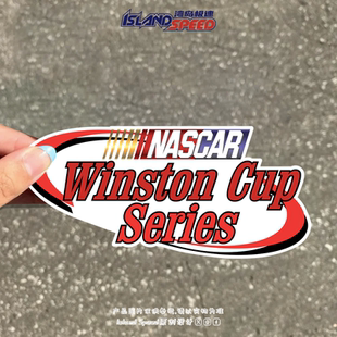 Series美国赛车协会汽车贴纸玻璃装 Cup 饰贴 Winston NASCAR
