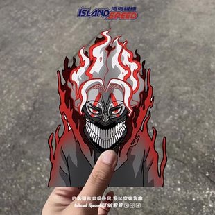 胆大党汽车贴纸动漫角色高仓健笔记本电脑主机平板装 饰贴花