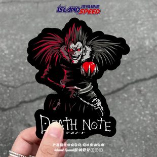 Death Note死亡笔记汽车贴纸卡通动漫Ryuk死神车身车窗贴花