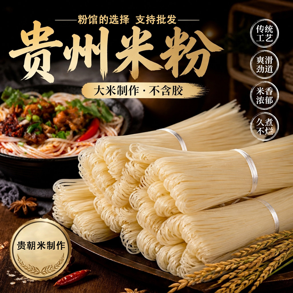 念乡人米粉贵州特产正宗干米粉干粉条无胶汤粉螺蛳粉过桥米线批发