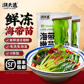 潮夫道霞浦海带苗嫩苗新鲜速冻免泡发小海带丝非盐渍干货火锅食材