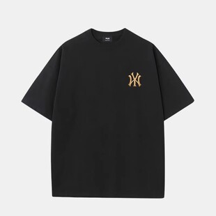 MLB SDREO官方纯棉短袖T恤男女同款2026夏季新款美式刺绣半袖上衣