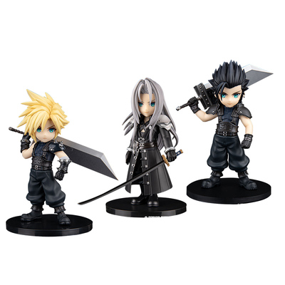 SQUARE ENIX SE 可爱艺术最终幻想7克劳德扎克斯萨菲罗斯手办现货