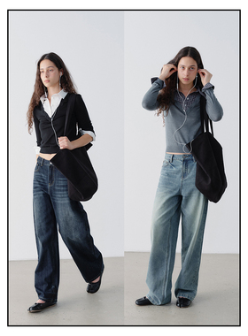 shyshy“V领格纹假两件“V领格纹拼色假两件修身内搭针织