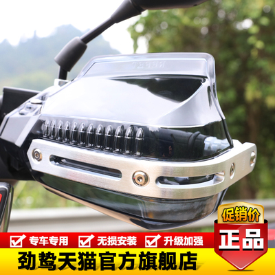 适用骊驰GW豪爵TR300DR160DF150DL250GZS改装摩托车挡防风护手罩