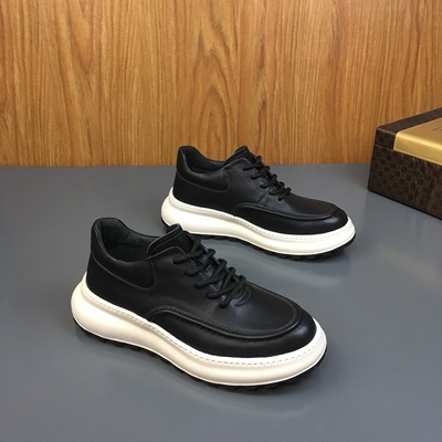 2025秋季新款真皮休闲鞋男低帮鞋