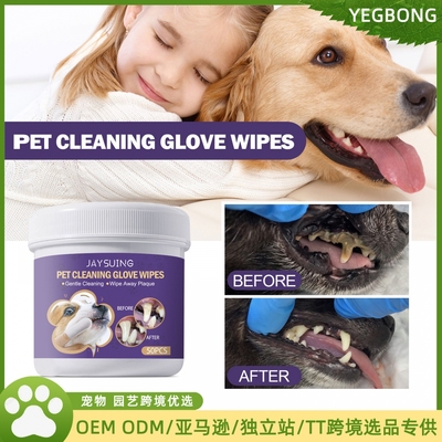 Jaysuing宠物清洁手套湿巾宠物