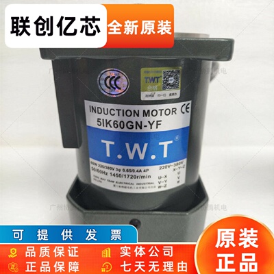 TWT台湾东炜庭调速电机5IK60GN-YF 5IK120RA-CF 5IK150GU-YF 马达