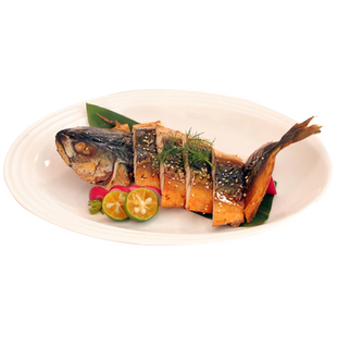 张船长®香烤青花鱼柳1000g无骨无刺加热即食 日料鲭类日式烤鳗鱼