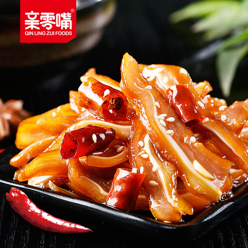 亲零嘴香辣网红休闲美即食肉辣脆骨