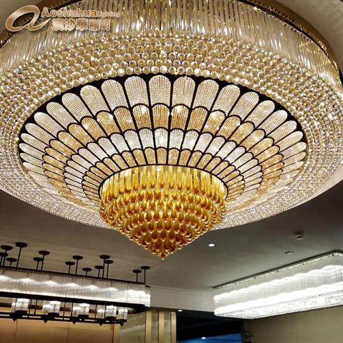 工程酒店水晶灯大厅会所灯KTV灯别墅灯博物馆售楼部吊灯非标,家装灯饰光源,客厅吊灯,淘宝优惠券,粉丝福利购,淘宝优惠卷