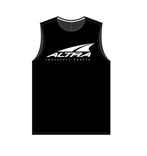 SRERS体育Altra奥创品牌经典黑白Logo男女跑步马拉松运动背心-封面