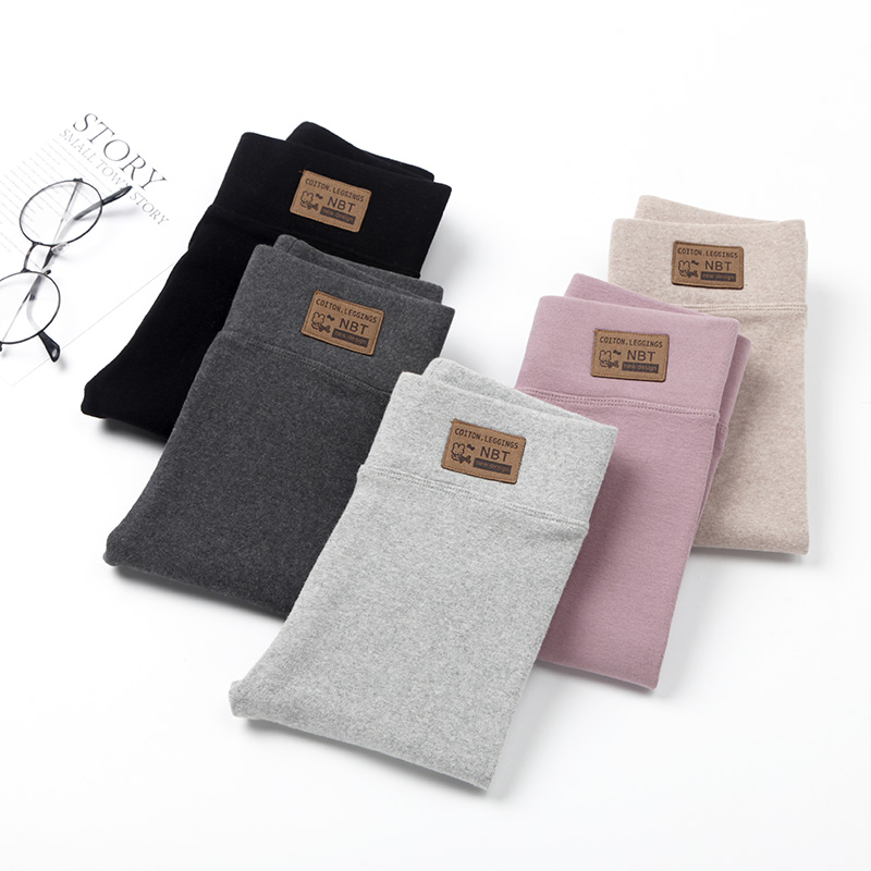 女童纯棉外穿弹力春装裤子