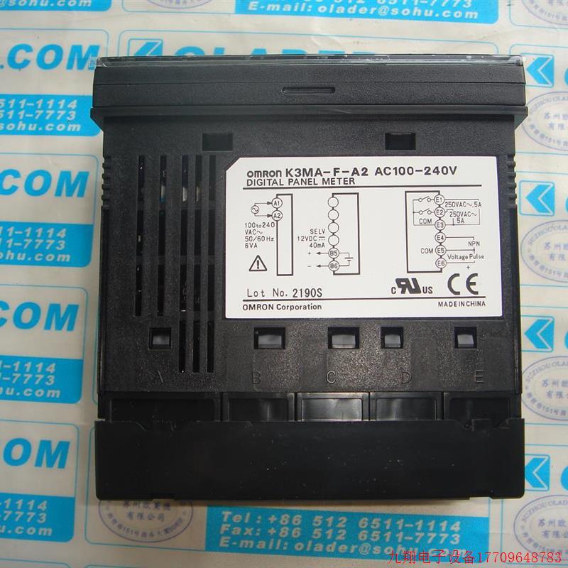 拍前询价:【原装正品】OMRON K3MA-F-A2 AC100-240V OMRON报警显