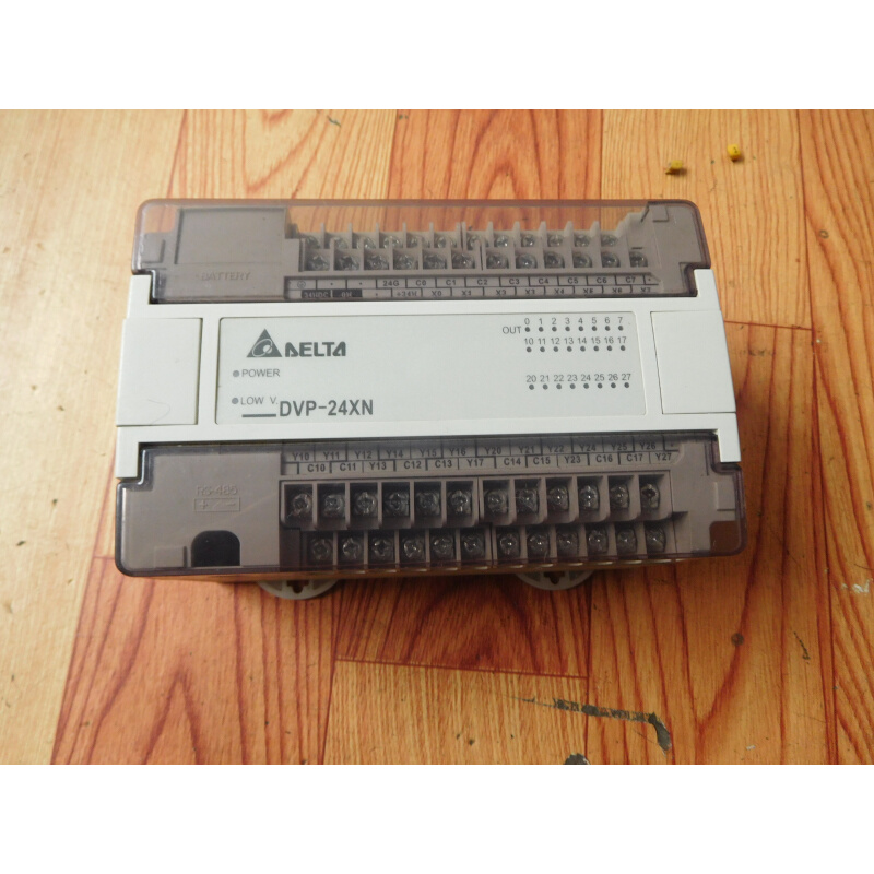 拍前询价：二手拆机台达PLC可编程控制器 DVP24XN11R 实物图询价