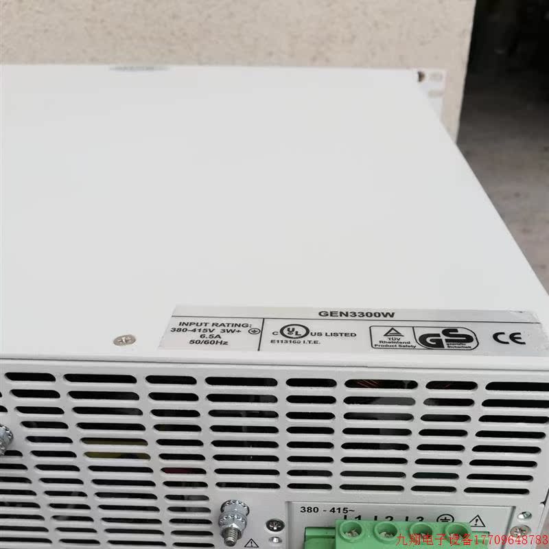 拍前询价:- GEN300-11直流电源 输入三相380V 可编程直