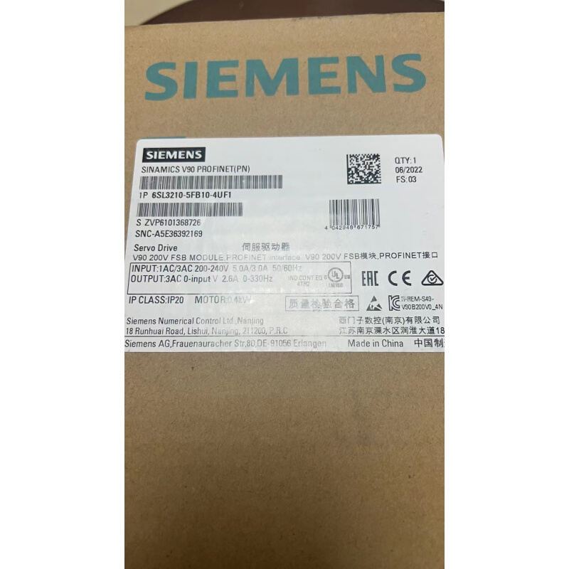 拍前询价：全新原装伺服6SL3210-5FB10-4UF1全新原装拍前请询价全