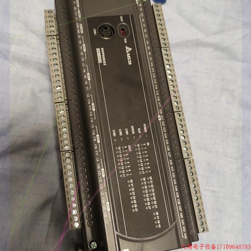 拍前询价:拆机99新台达PLC和拓展IO   型号:DVP60ES20