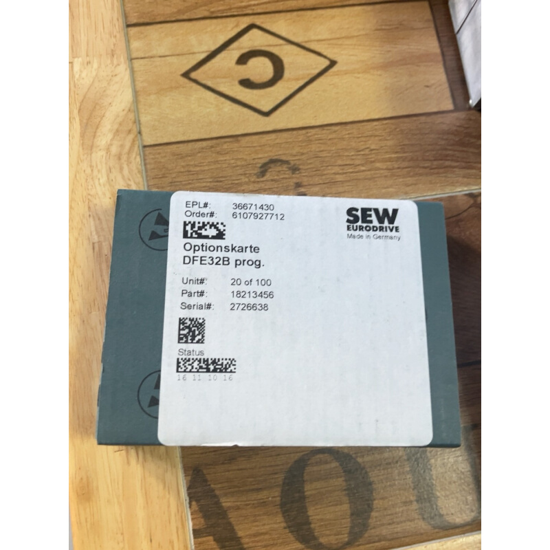 拍前询价：全新原装赛威SEW变频器通讯卡/通讯模块 DFE32B询价为