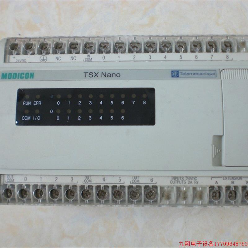 拍前询价:A010*TSX07311622   TSX NANO 施耐德PLC模块  原装现