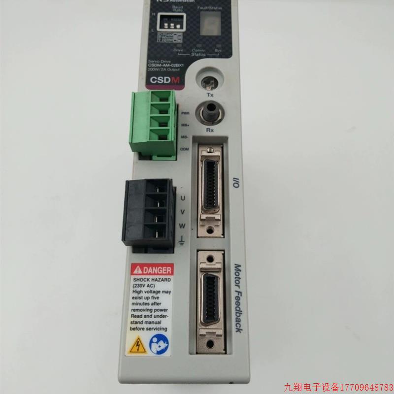 拍前询价:罗克韦尔RSOEMax伺服驱动器CSDM-AM-02BX1九成新价格详