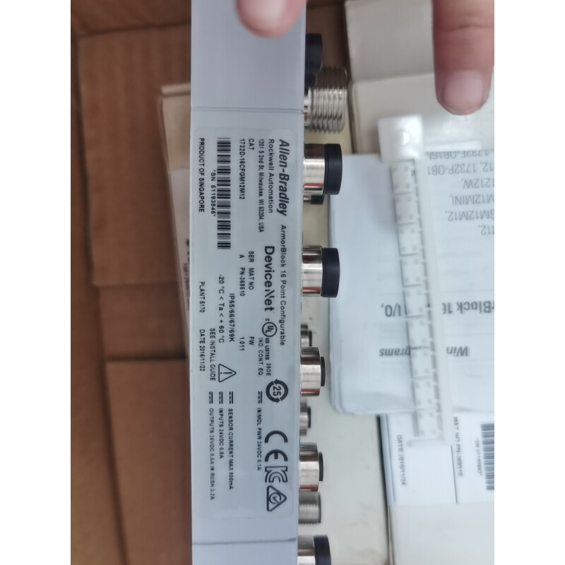 拍前询价：AB罗克韦尔输入模块1732D-16CFGM12M12原装正