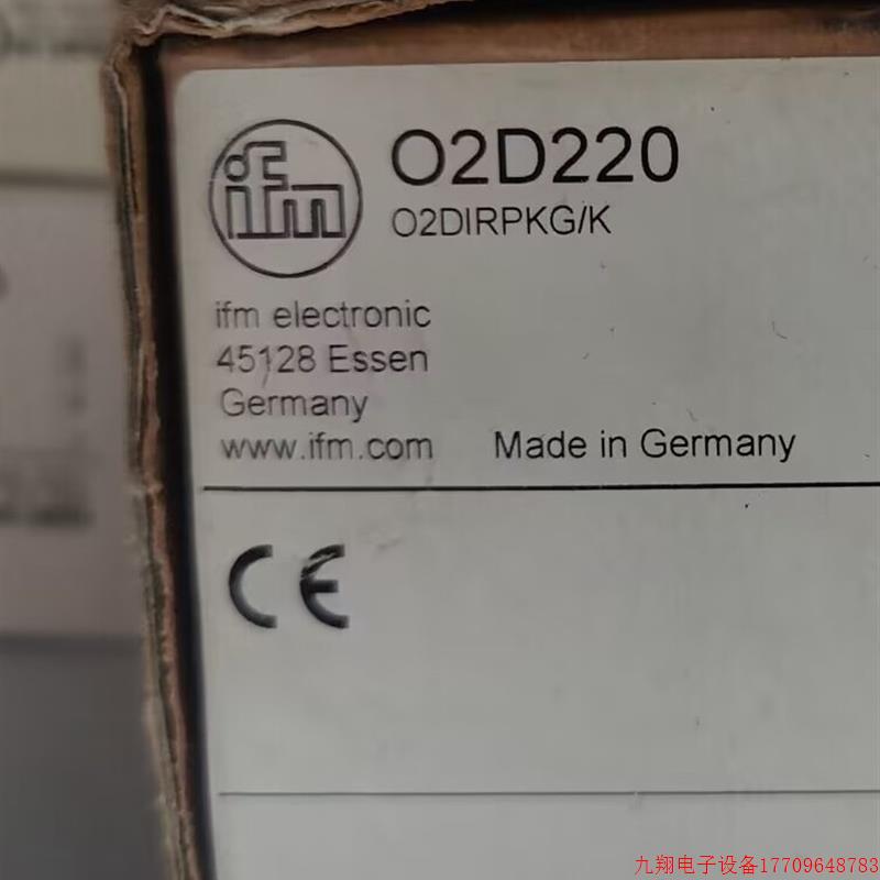 拍前询价:IFM O1D155 O2D220 O2I100 01D100 全新原装正品易福门