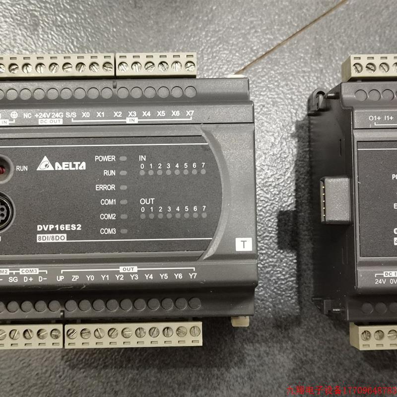 拍前询价:A010*DVP16ES200T DVP04PT-E2 台达PLC模块 二手原装现
