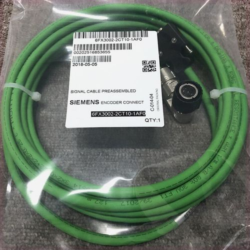 拍前询价：6FX3002-2CT10-1BF0全新伺服信号电缆15M 6FX300