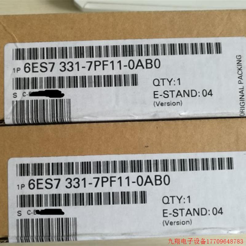 拍前询价:6ES7331-7PF11-0AB0 6ES7 331-7PF11-0AB0现货