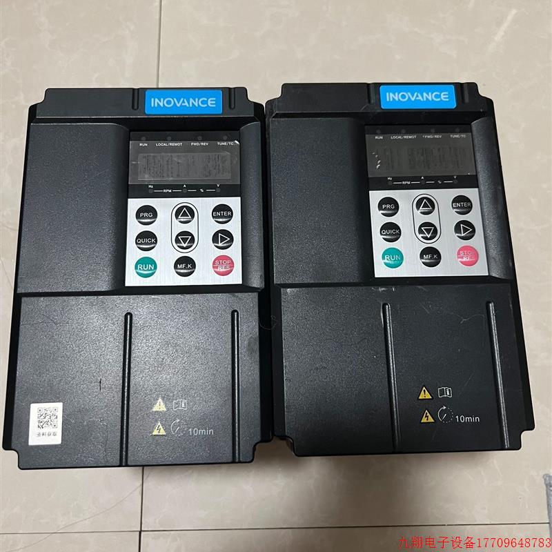 拍前询价:(议价)拆机 汇川 变频器 MD500T22PB 2.2kw 两台