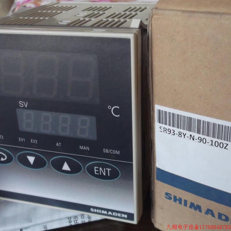 拍前询价:现货SHIMADEN日本岛电全新温控表SR93-8Y-N-90-100Z 假