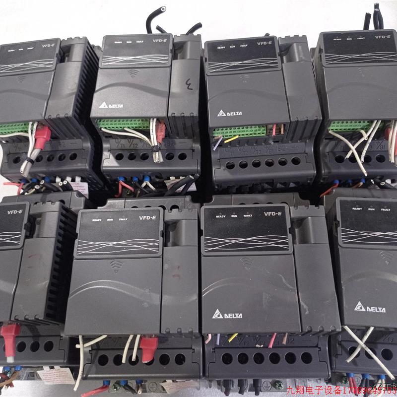 拍前询价:台达E系列3.7KW变频器,型号有VFD037E43A,VF