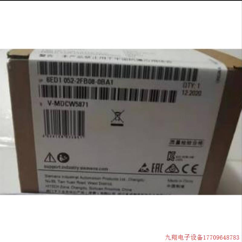 拍前询价:6ED1052-2FB08-0BA1LOGO!主机模块230RCEO6ED10522FB08