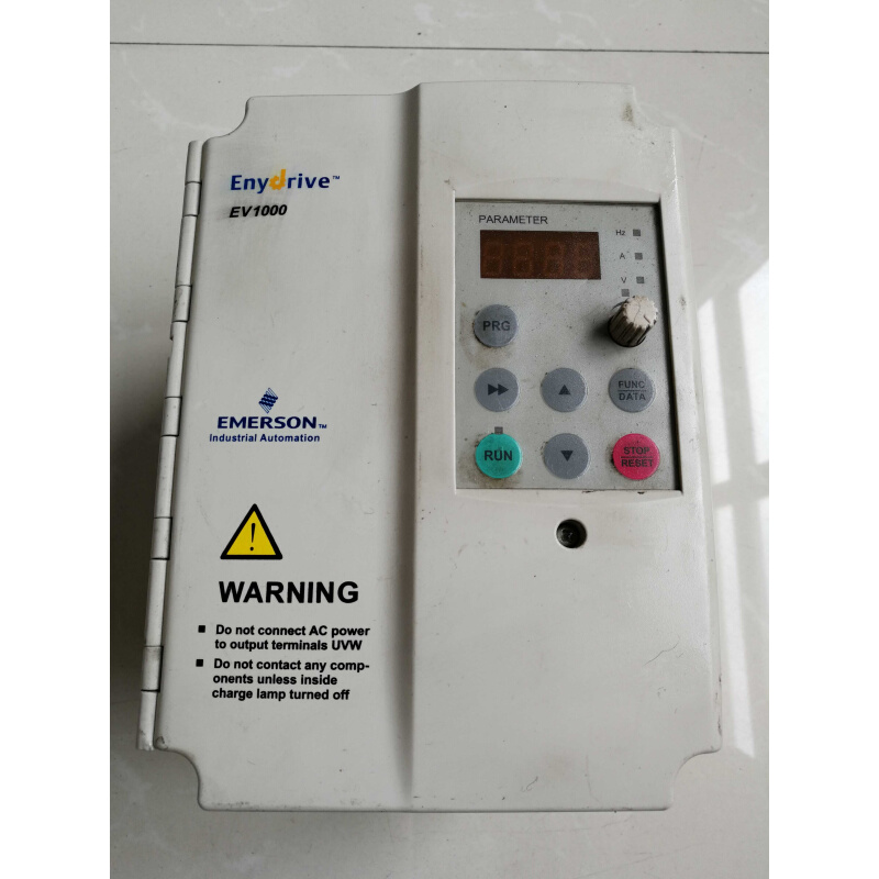拍前询价：二手艾默生变频器 EV1000 EV1000-4T0022G 380V 2.2KW