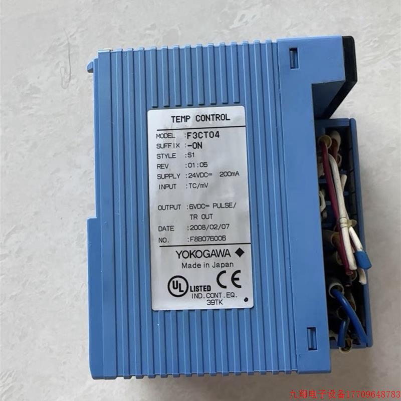 拍前询价:二手98新横河YOKOGAWA模块F3CT04-ON