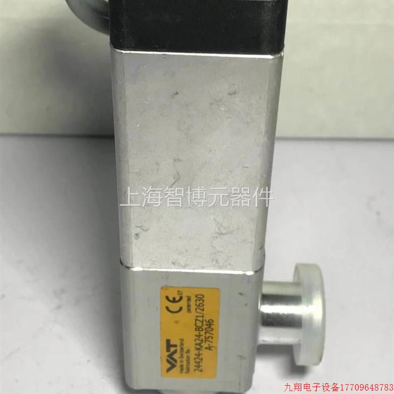 拍前询价:VAT 24424-KA24-BCZ1/2630 Right Angle Vacuum Isolat