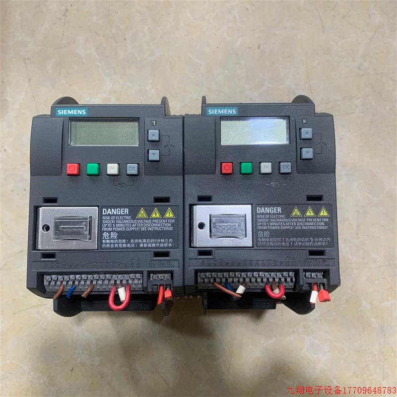 拍前询价:6SL3210-5BE17-5UV0变频器V20系列 0.75KW 380V 成色功