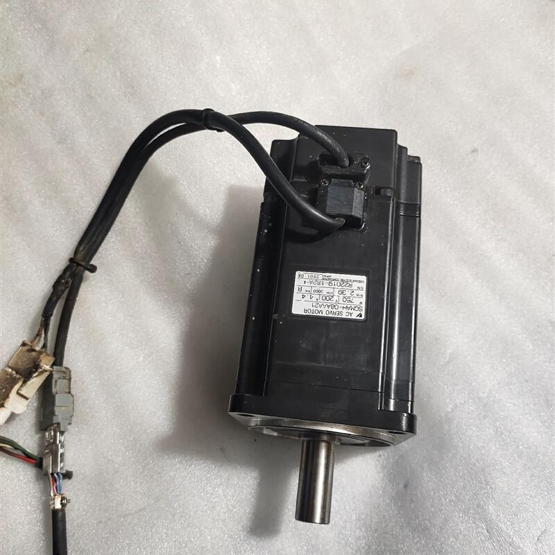 拍前询价：SGMAH-08AAA21 安川750w伺服马达 实物图功能