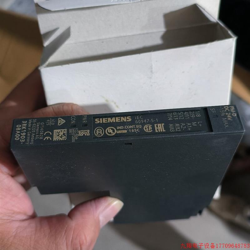 拍前询价:SIEMENS/3rk1903-0ba00全新原装量大【议价产品】