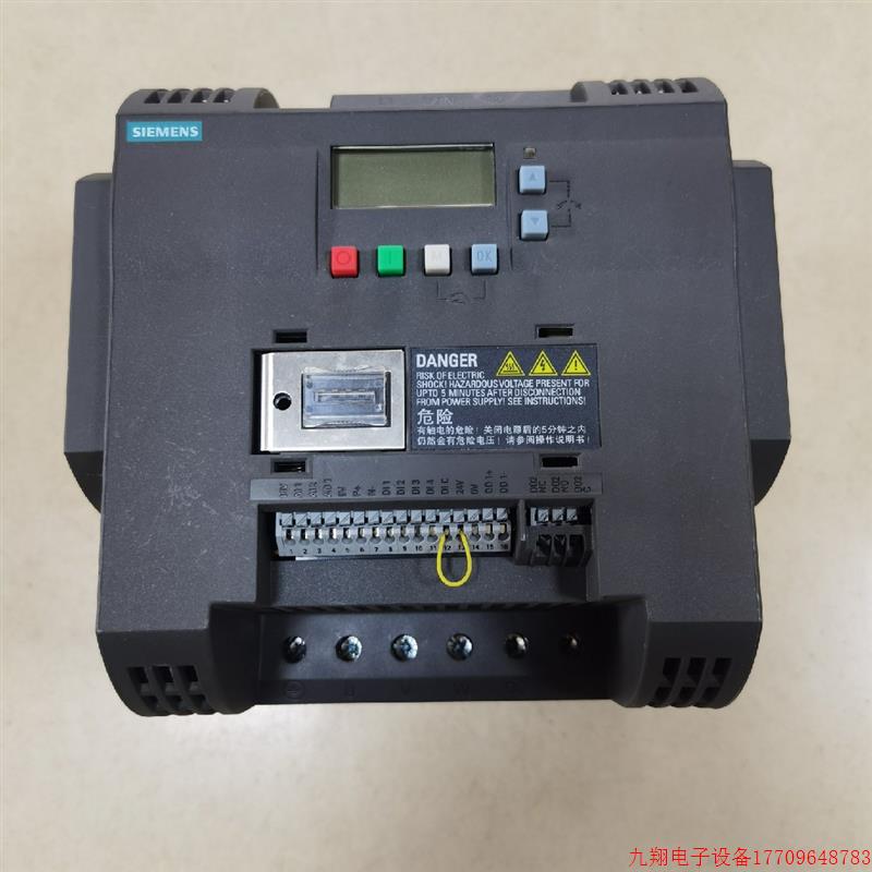 拍前询价:原装V20变频器6SL3210-5BE25-5UV0   现货