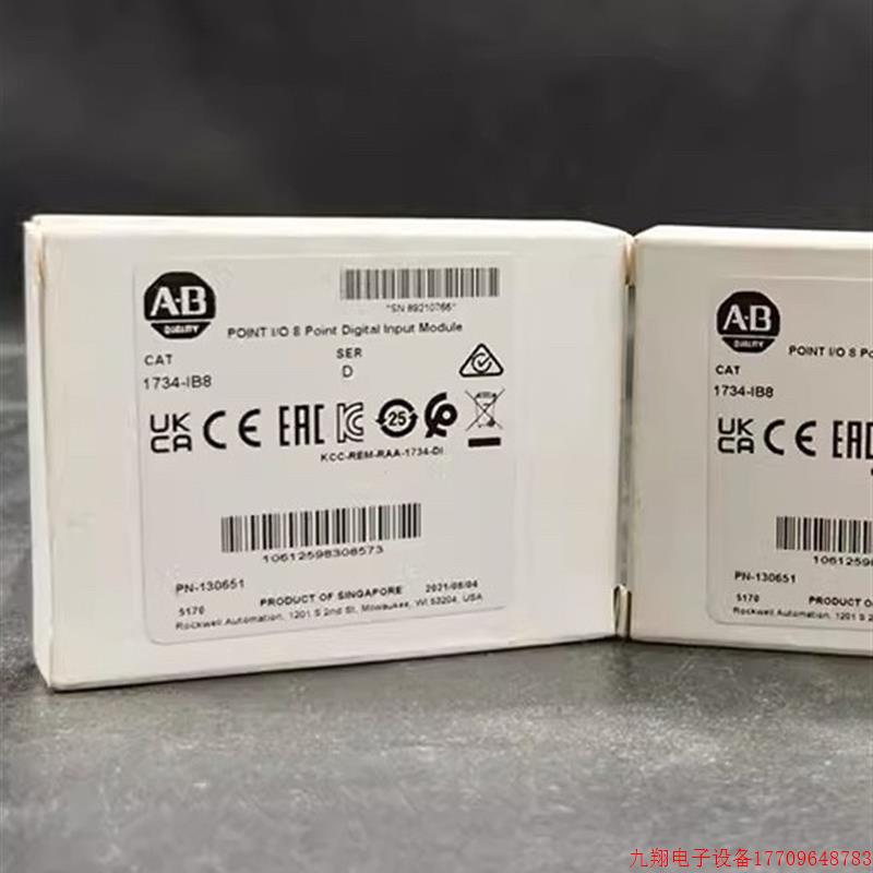 拍前询价:1734-IB8 罗克韦尔 AB 模块 全新 PLC 模块【议价产品